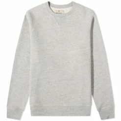 Nigel Cabourn Embroidered Arrow Crew Sweat