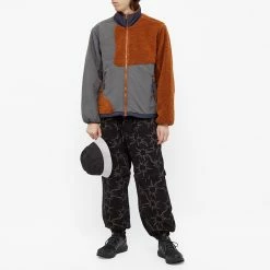 Brain Dead Paneled Fleece Jacket -Vendite Pangaia 06 10 2021 JA BDF21O09001878BR02 m9 1