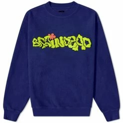 Brain Dead Slime Reverse Crew Sweat