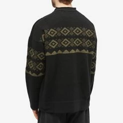 Margaret Howell Oversized Fairisle Knit 9 Margaret Howell Oversized Fairisle Knit -Vendite Pangaia 06 10 2022 EC MEKN0323A22EYWBKG 8 1