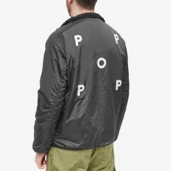 POP Trading Company Plada Sherpa Fleece Jacket -Vendite Pangaia 06 10 2022 si popaw22 05 003 10