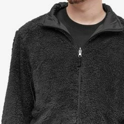 POP Trading Company Plada Sherpa Fleece Jacket -Vendite Pangaia 06 10 2022 si popaw22 05 003 12