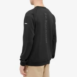 F.C. Real Bristol FC Real Bristol Pdk Hybrid Crew Sweat -Vendite Pangaia 06 11 2022 SI FCRB 222019 BK 8 1