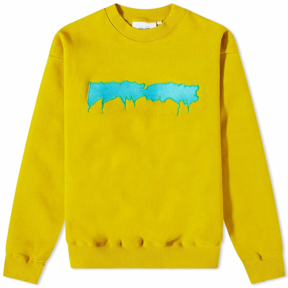 Fucking Awesome Outline Logo Crew Sweat 3 Fucking Awesome Outline Logo Crew Sweat