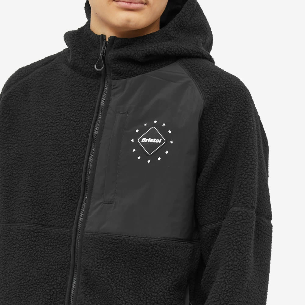 F.C. Real Bristol FC Real Bristol Boa Fleece Hooded Jacket 7 F.C. Real Bristol FC Real Bristol Boa Fleece Hooded Jacket - immagine 5