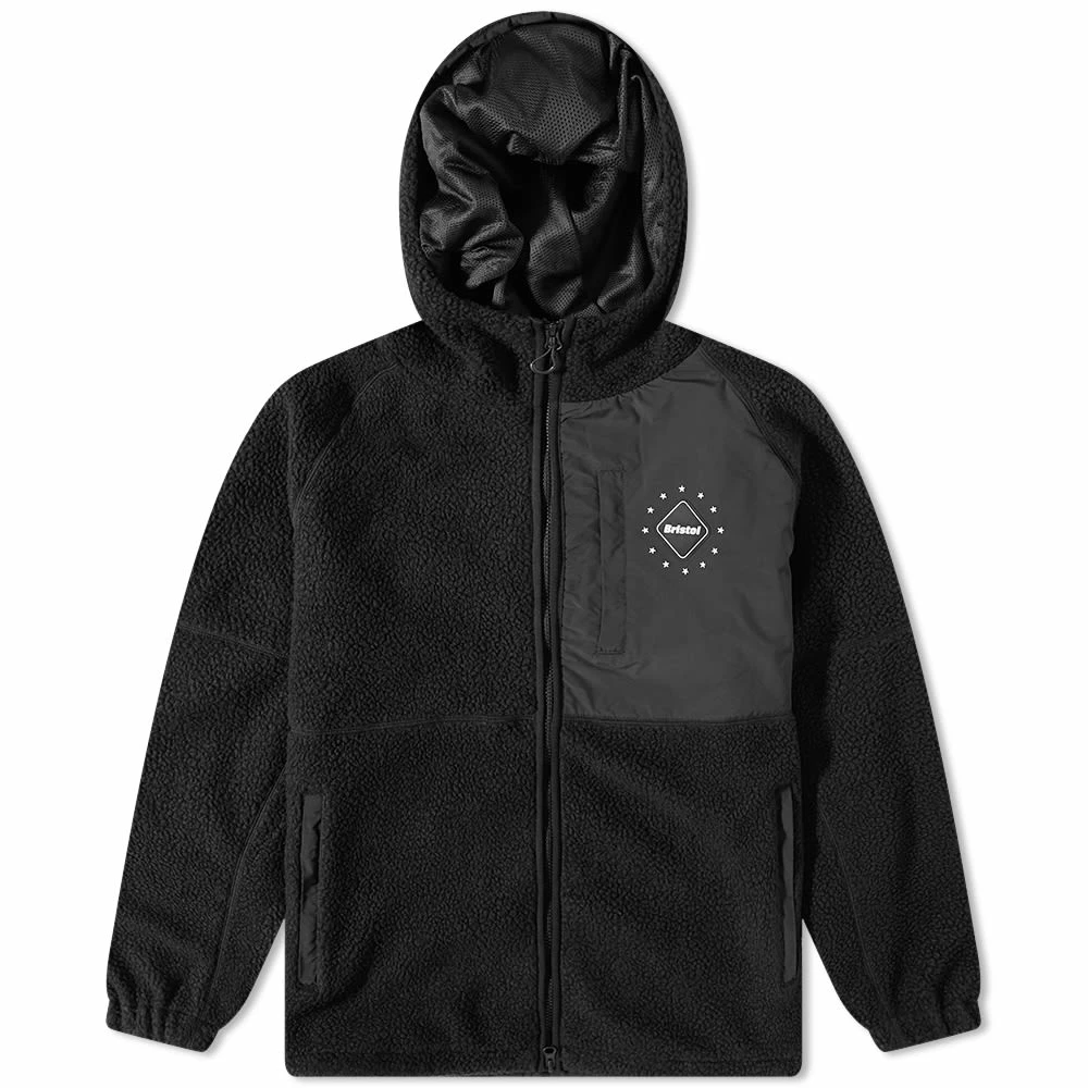 F.C. Real Bristol FC Real Bristol Boa Fleece Hooded Jacket 3 F.C. Real Bristol FC Real Bristol Boa Fleece Hooded Jacket