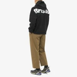 F.C. Real Bristol FC Real Bristol Boa Fleece Hooded Jacket 10 F.C. Real Bristol FC Real Bristol Boa Fleece Hooded Jacket -Vendite Pangaia 06 12 2022 AJ FCRB 222044 BK m9 1