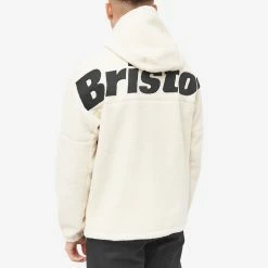 F.C. Real Bristol FC Real Bristol Boa Fleece Hooded Jacket 9 F.C. Real Bristol FC Real Bristol Boa Fleece Hooded Jacket -Vendite Pangaia 06 12 2022 AJ FCRB 222044 OW 8 1