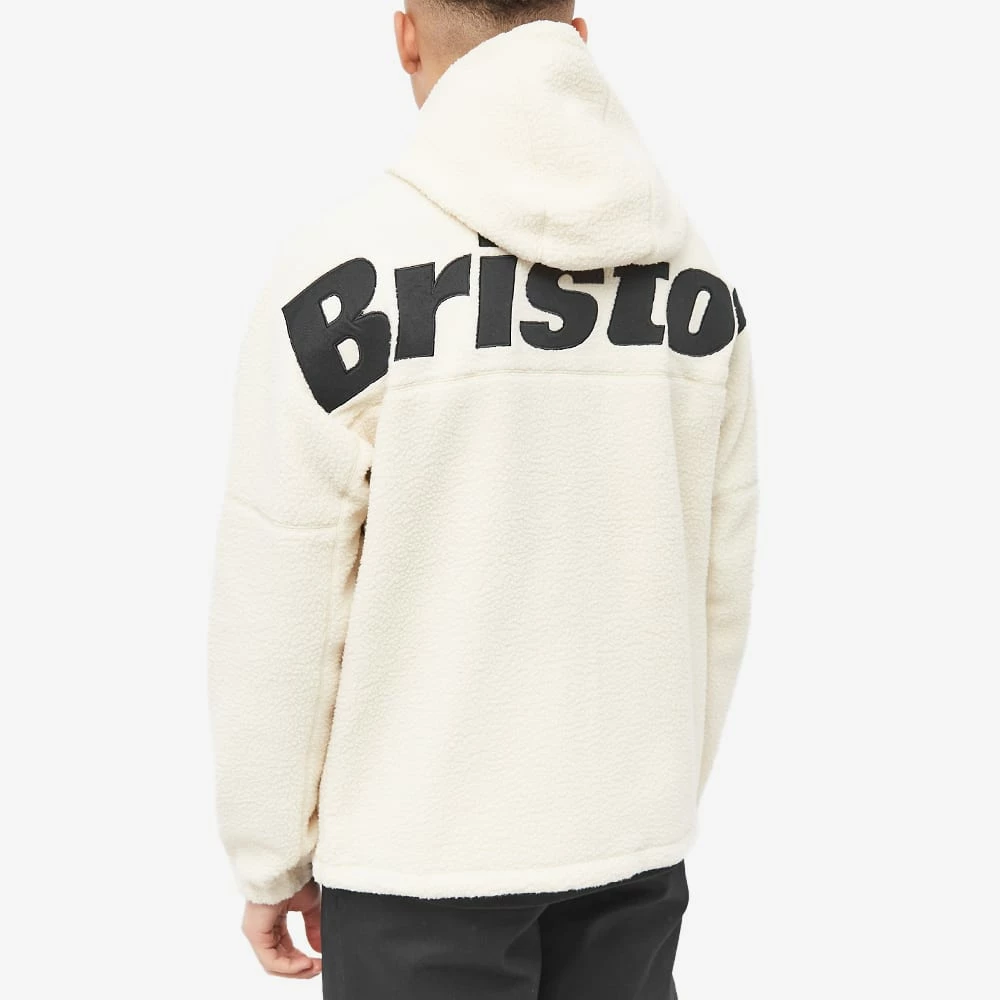 F.C. Real Bristol FC Real Bristol Boa Fleece Hooded Jacket 5 F.C. Real Bristol FC Real Bristol Boa Fleece Hooded Jacket - immagine 3