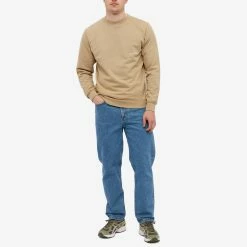 Museum Of Peace And Quiet Micro Wordmark Crew Sweat -Vendite Pangaia 07 06 2022 aj mopq ss22 34 snd m9