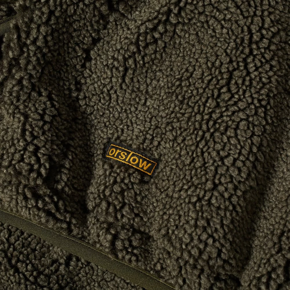 OrSlow Boa Fleece Jacket 6 OrSlow Boa Fleece Jacket - immagine 4
