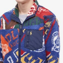 Polo Ralph Lauren Varsity Multi Logo Zip Fleece -Vendite Pangaia 07 10 22 jf 710878913001 10