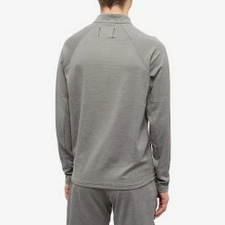 Reigning Champ Solotex Mesh Half Zip -Vendite Pangaia 07 12 2022 TC RC 2209 GRY 8 1