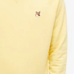 Maison Kitsune Fox Head Patch Classic Sweat -Vendite Pangaia 08 02 2023 BLR AM00303KM0001 P724 10 1