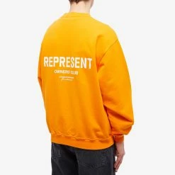 Represent Owners Club Crew Sweat -Vendite Pangaia 08 02 2023 JC M04159 237 8 1