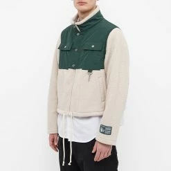 Reese Cooper Sherpa Fleece Jacket -Vendite Pangaia 08 04 2022 LL SS220005 CRG 2 1