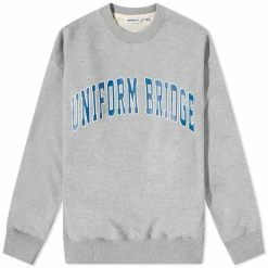 Uniform Bridge Vintage Arch Logo Crew Sweat