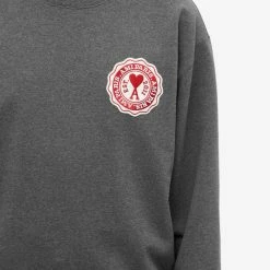 AMI Paris Patch Crew Sweat 11 AMI Paris Patch Crew Sweat -Vendite Pangaia 08 08 2022 AJ USW011 739 055 10 1