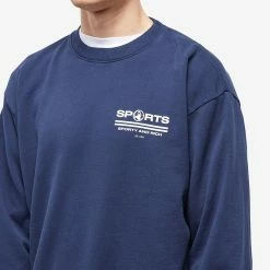 Sporty & Rich Sports Crew Sweat -Vendite Pangaia 08 09 2022 JC CR492NA 10 1