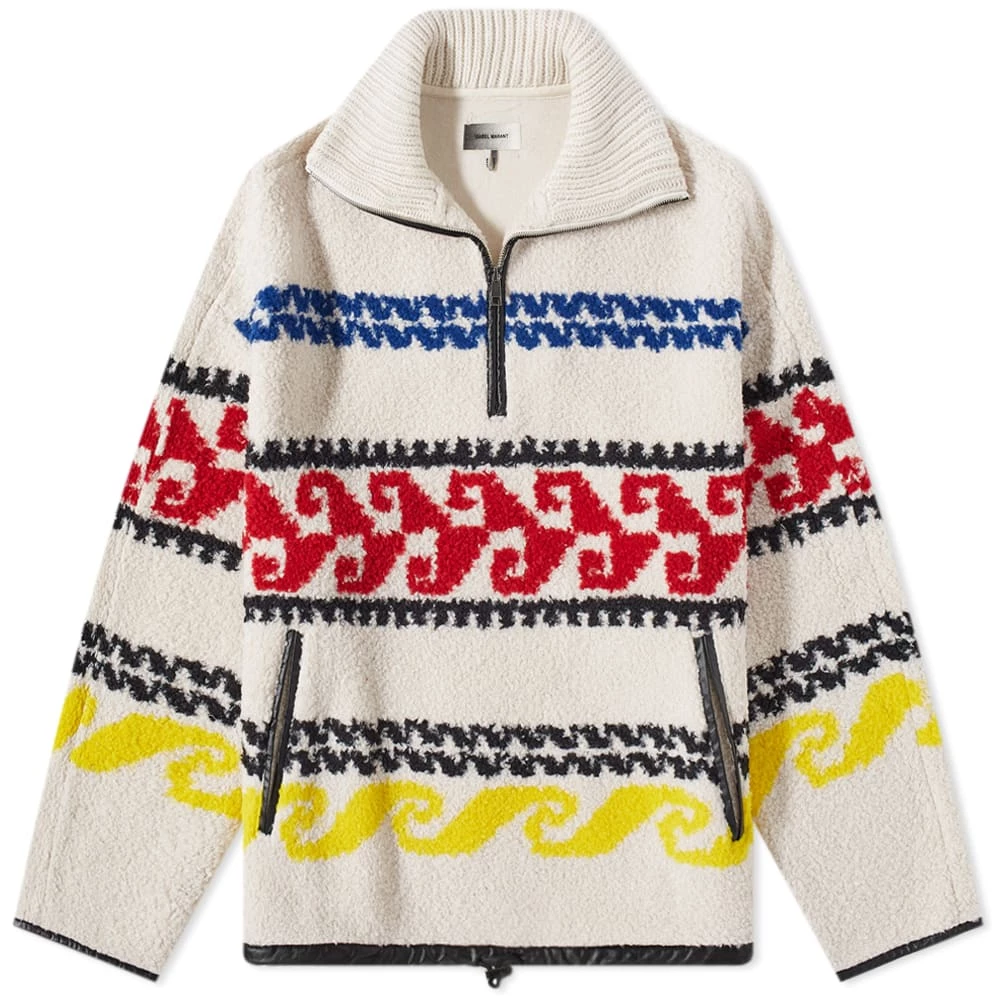 Isabel Marant Marlo Pattern Fleece 3 Isabel Marant Marlo Pattern Fleece