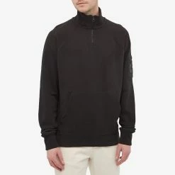 Calvin Klein Monogram Badge Half Zip Sweat 11 Calvin Klein Monogram Badge Half Zip Sweat -Vendite Pangaia 08 11 2021 EC J30J318808 BEH 4 1