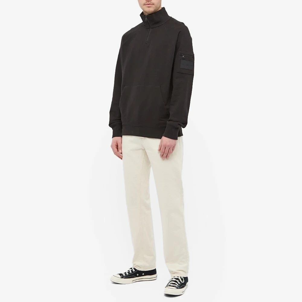 Calvin Klein Monogram Badge Half Zip Sweat 8 Calvin Klein Monogram Badge Half Zip Sweat - immagine 6