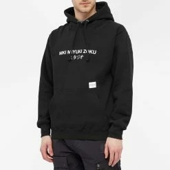 MKI Classic Logo Hoody 11 MKI Classic Logo Hoody -Vendite Pangaia 08 12 2020 gh mki clh bk 7