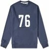 Uniform Bridge Vintage 76 Patch Crew Sweat -Vendite Pangaia 08 12 2022 JW UB VTG 76 SWT NVY 1 1