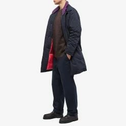 Garbstore Goose Down Lined Overcoat -Vendite Pangaia 08 12 2022 SI J 345 GAI CORS NVY M9 1