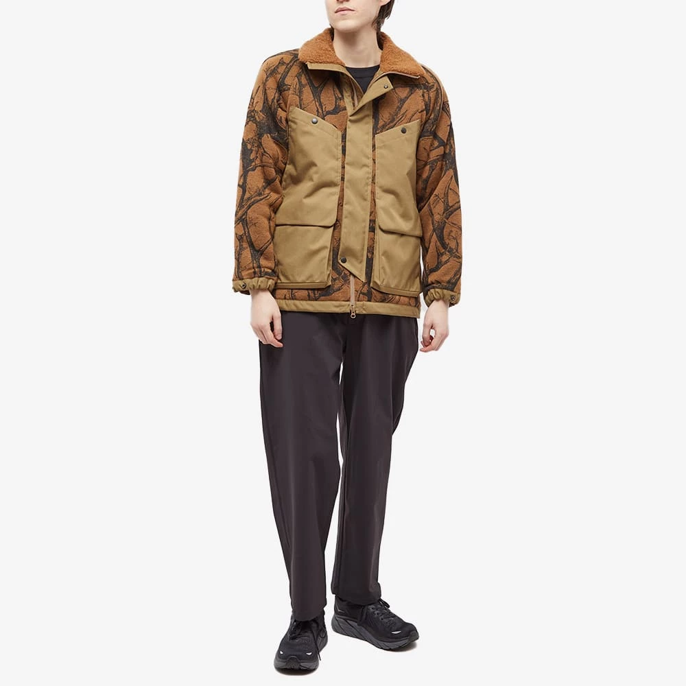 Norbit By Hiroshi Nozawa Horn Tree Wool Boa Fleece Jacket 6 Norbit By Hiroshi Nozawa Horn Tree Wool Boa Fleece Jacket - immagine 4