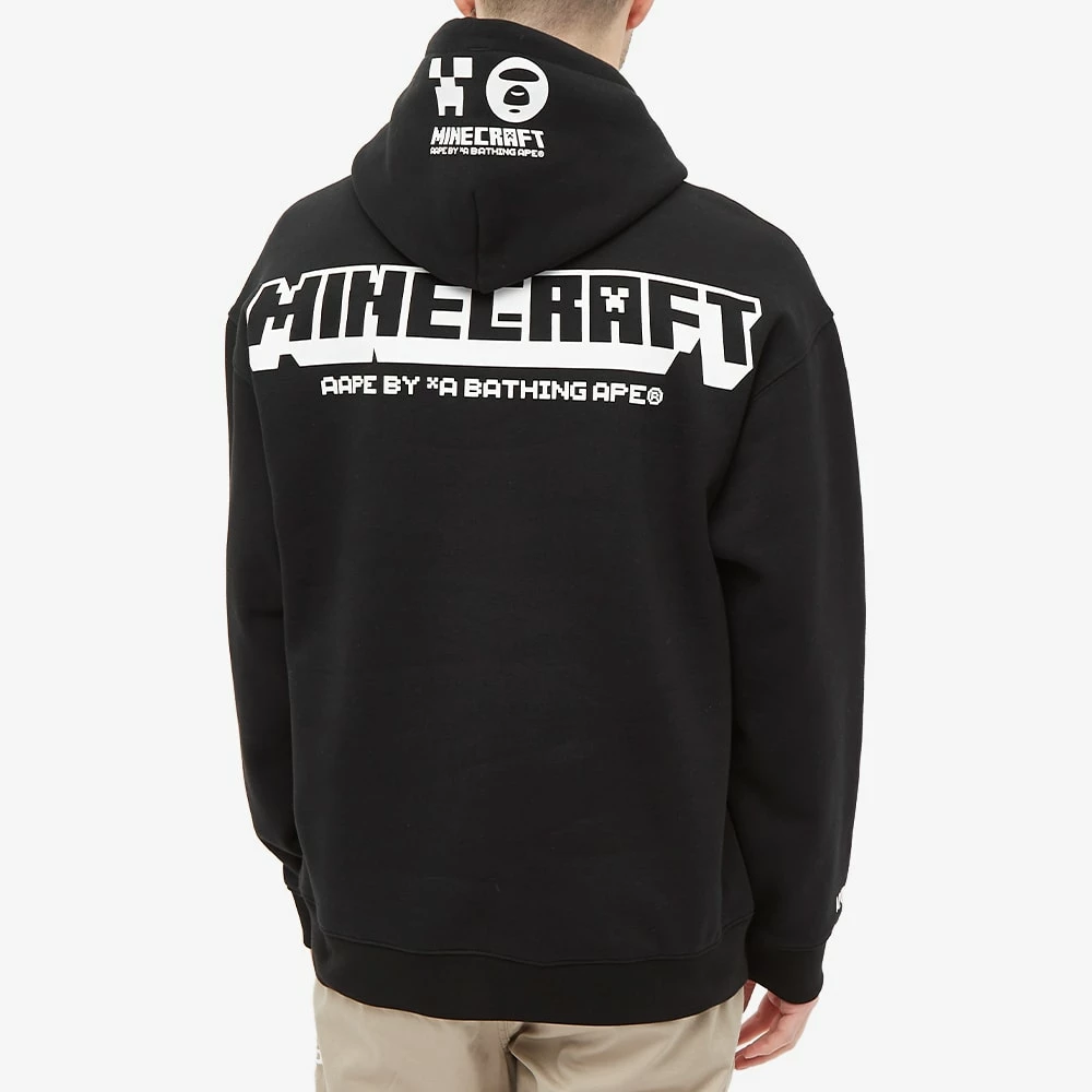 AAPE By A Bathing Ape AAPE X Minecraft Logo Hoody 7 AAPE By A Bathing Ape AAPE X Minecraft Logo Hoody - immagine 5