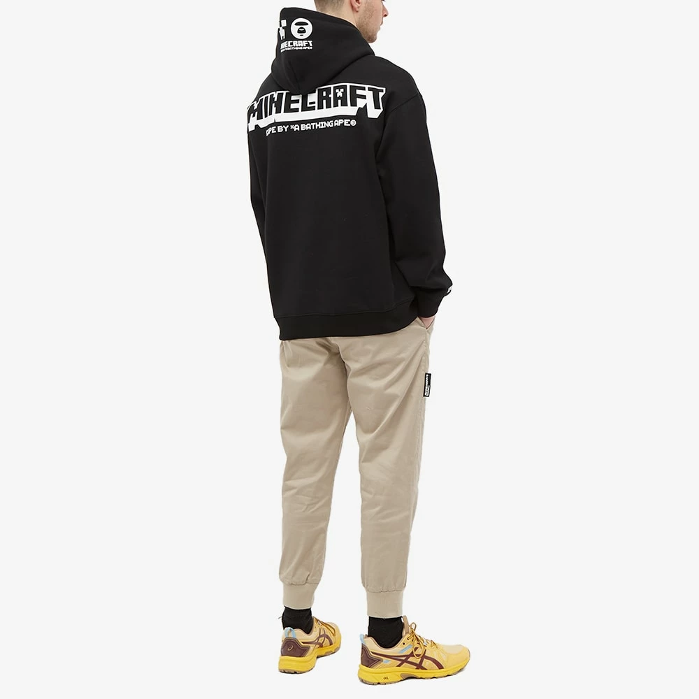 AAPE By A Bathing Ape AAPE X Minecraft Logo Hoody 8 AAPE By A Bathing Ape AAPE X Minecraft Logo Hoody - immagine 6