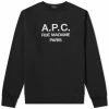 A.P.C. Rufus Embroidered Logo Crew Sweat -Vendite Pangaia 09 05 2022 JC COEZD H27500 LZZ 1 1