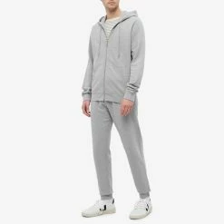 Sunspel Loopback Zip Hoody -Vendite Pangaia 09 09 2021 AJ MHOD1517 GYAA m9 1