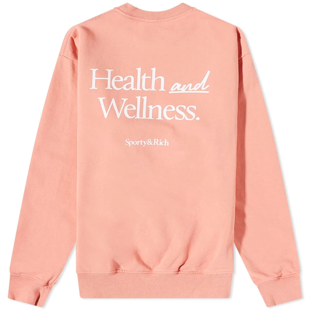 Sporty & Rich New Health Crew Sweat 4 Sporty & Rich New Health Crew Sweat - immagine 2
