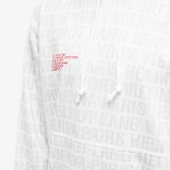 Helmut Lang All Over Logo Popover Hoody -Vendite Pangaia 10 01 2023 JD M09HM505 100 10 1