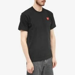 Comme Des Garçons Play Comme Des Garcons Play Basic Logo Tee -Vendite Pangaia 10 02 2023 LB P1T108 1 7 1