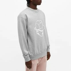 Paperboy Crew Sweat -Vendite Pangaia 10 06 2021 JA PB SWEAT1 GRY 7 1