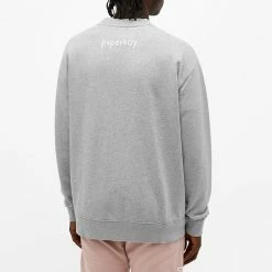 Paperboy Crew Sweat -Vendite Pangaia 10 06 2021 JA PB SWEAT1 GRY 8 1