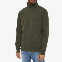 Soulland Ken Half Zip Sweat -Vendite Pangaia 10 06 2022 EC 1162 1047 GRN 7 1