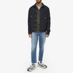 Soulland Ken Half Zip Sweat -Vendite Pangaia 10 06 2022 EC 1162 1047 GRN m9 1