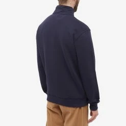 Soulland Ken Half Zip Sweat -Vendite Pangaia 10 06 2022 EC 1162 1047 NVY 8 1