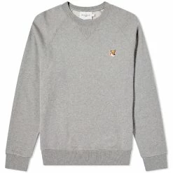Maison Kitsune Maison Kitsuné Fox Head Patch Crew Sweat