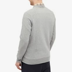 Maison Kitsune Maison Kitsuné Fox Head Patch Crew Sweat -Vendite Pangaia 10 09 2021 EC AM00303KM0001 GRM 4 1