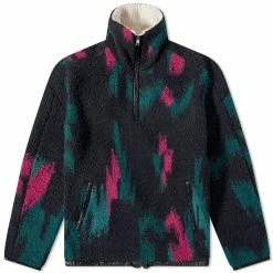 Isabel Marant Marlon Ikat Fleece Jacket