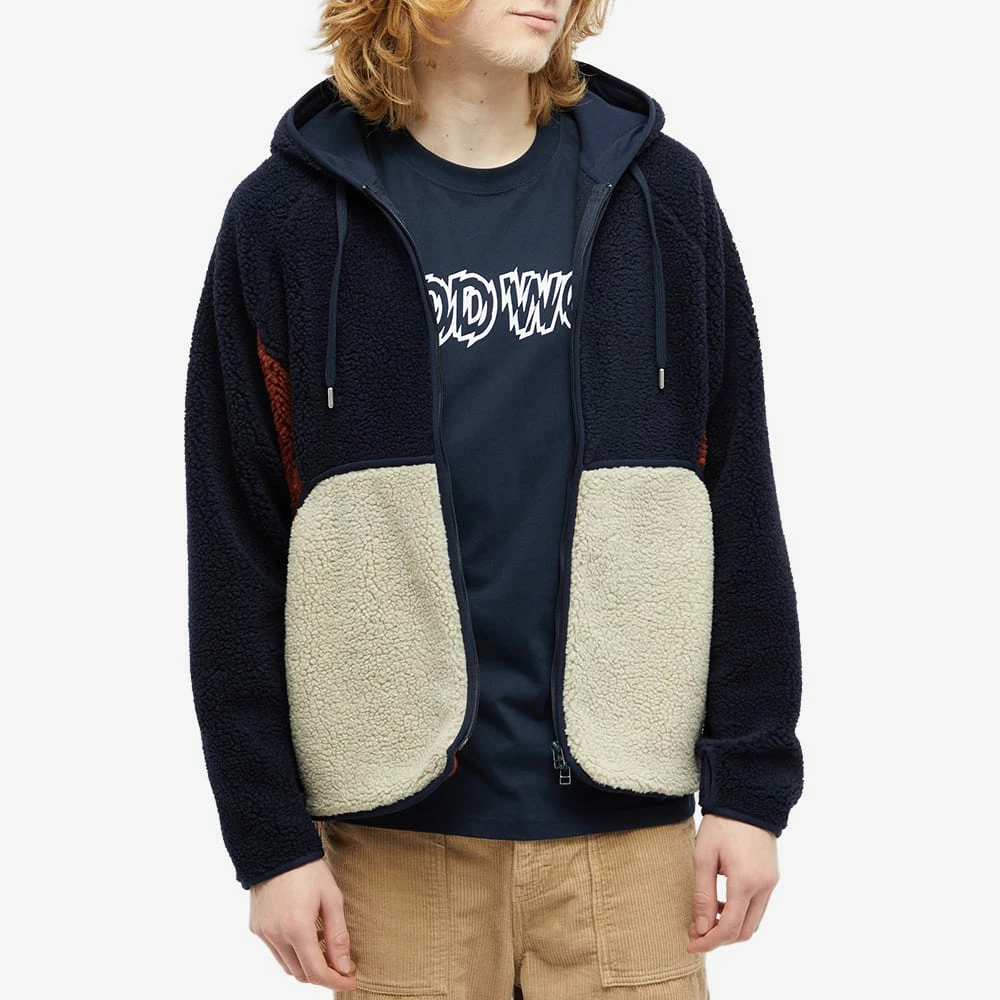 Folk Hooded Puzzle Fleece 4 Folk Hooded Puzzle Fleece - immagine 2