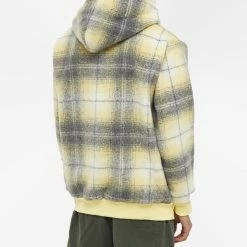 Butter Goods Heavyweight Plaid Hoody -Vendite Pangaia 11 07 2022 JD BGQ2220178 CHZ 8 1