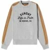 Palm Angels Sunday Life Is Palm Taped Crew Sweat -Vendite Pangaia 11 08 2022 JD PMBA067F22FLE0010810 1 1
