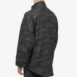 STAMPD Tonal Camo Micro Fleece Pullover Jacket -Vendite Pangaia 11 11 2021 EC SLA M2801JK CMO 8 1