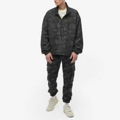 STAMPD Tonal Camo Micro Fleece Pullover Jacket -Vendite Pangaia 11 11 2021 EC SLA M2801JK CMO m9 1